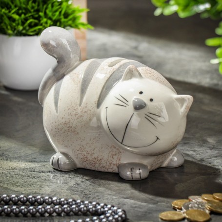 Копилка Котофей, 12х10х10 см